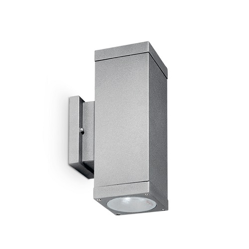 Aplique pared bidireccional aluminio gu10